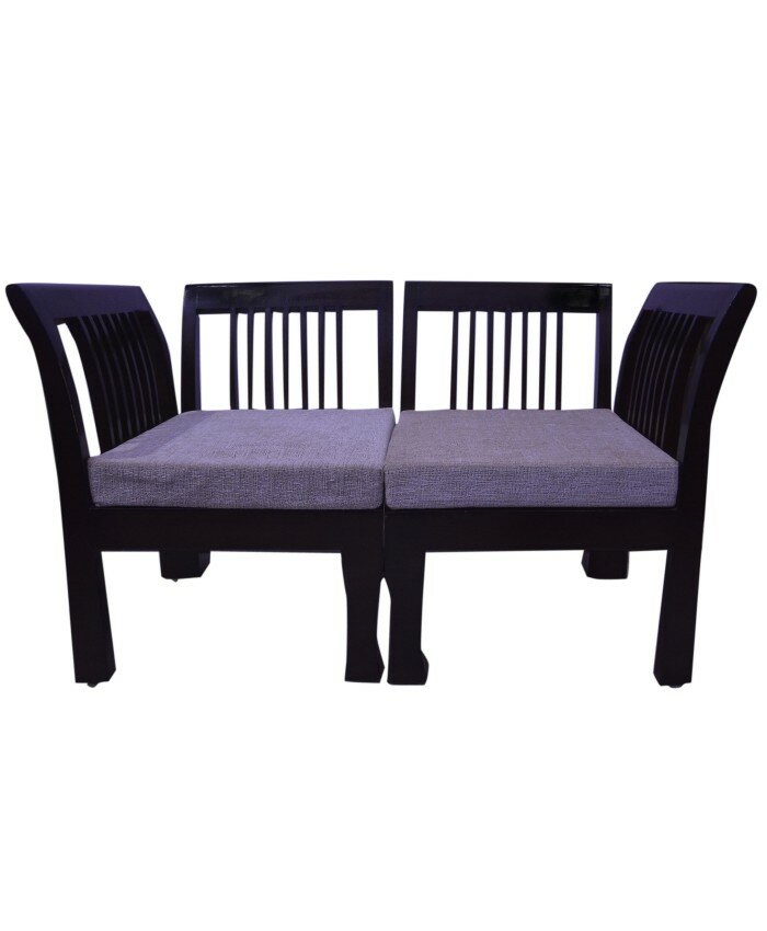 Espresso Wooden Chairs Cum Divider Espresso Wooden Chairs Cum Divider