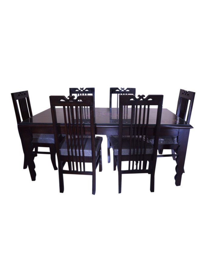 Zig Zag Leg Dining Set